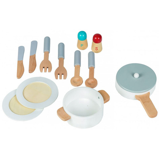 Eco Toys drvena kuhinja XXL + Cooking Accessories (7253)