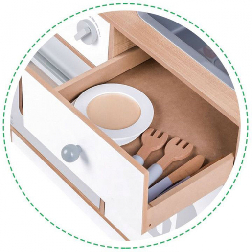 Eco Toys drvena kuhinja XXL + Cooking Accessories (7253)