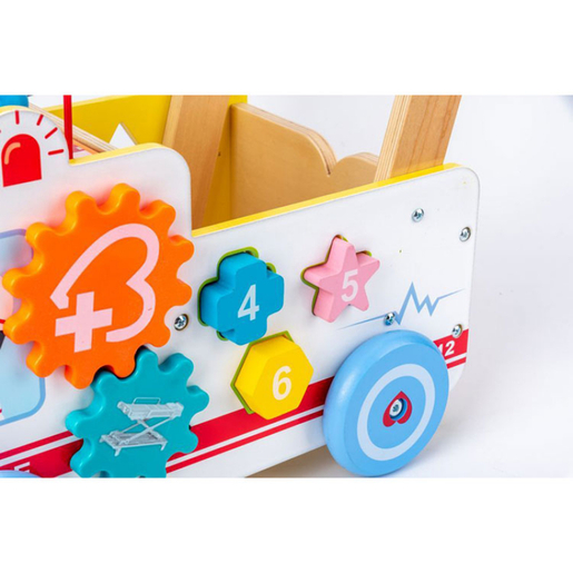 EDUKATIVNA DRVENA GURALICA HITNA POMOĆ 2U1