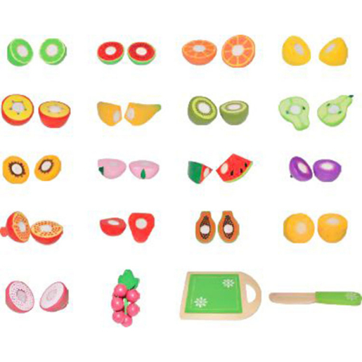 Eco Toys set od 20 delova drveno voće (TL87114)