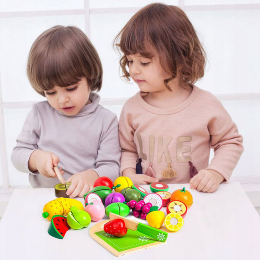 Eco Toys set od 20 delova drveno voće (TL87114)