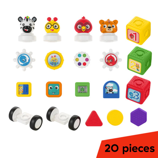 Kids II Baby Einstein aktiviti igračka CLICK & CREATE MAGNETIC BLOCKS (13067)