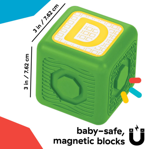 Kids II Baby Einstein aktiviti igračka BRIDGE & LEARN MAGNETIC BLOCKS (12818)