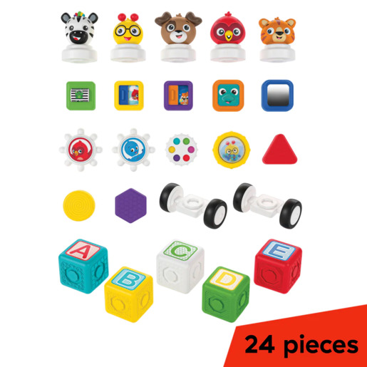 Kids II Baby Einstein aktiviti igračka CONNECT & CREATE MAGNETIC BLOCKS (12816)