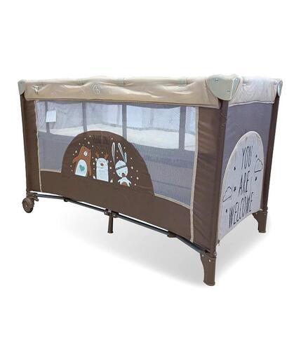 BBO prenosivi krevet 2 NIVOA DREAM&PLAY (P910BROWN)