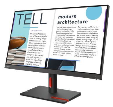 Monitor 25 LENOVO S25e-30 24,5"/VA/FHD/HDMI/VGA/3Y, 63E0KAT4EU