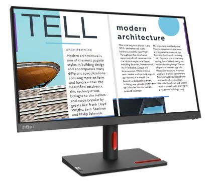 Monitor 25 LENOVO S25e-30 24,5"/VA/FHD/HDMI/VGA/3Y, 63E0KAT4EU