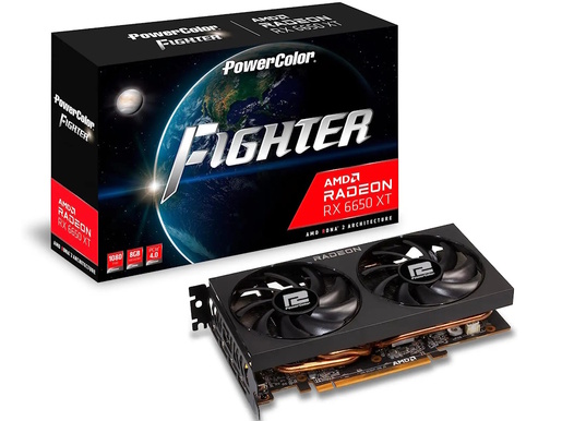 Grafička karta PowerColor Fighter AMD Radeon RX 6650 XT 8GB GDDR6, 3x DisplayPort, 1x HDMI