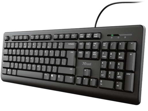 Tastatura TRUST Primo žična/crna