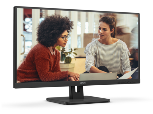 Monitor 23.8 AOC 24E3UM, FHD, VA, Adaptive-Sync, 75Hz, 4ms, HDMI, VGA, DVI, DP