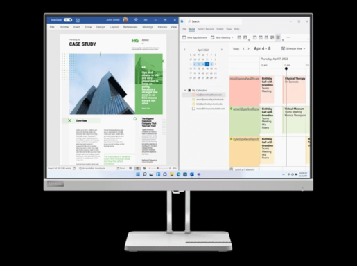 Monitor LENOVO L25e-40 24.5"/VA/1920x1080/75Hz/4ms/VGA,HDMI/FreeSync/siva
