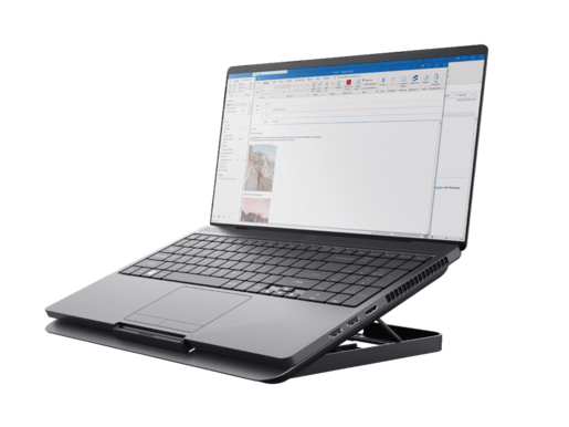 Hladnjak za laptop TRUST Exto 16"/180mm/Aluminijum/siva