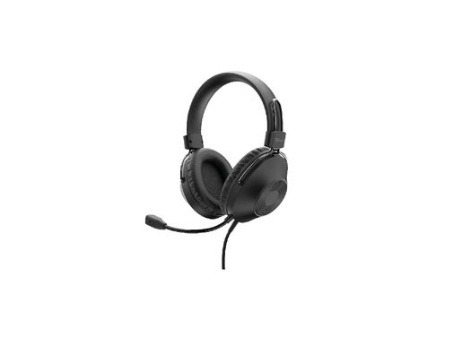TRUST Ozo Over-Ear USB Headset, large 40mm drivers and flexible microphone