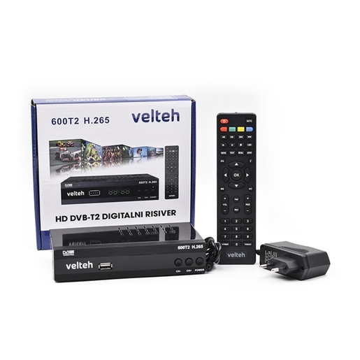 Digitalni resiver VELTEH 600T2 H.265