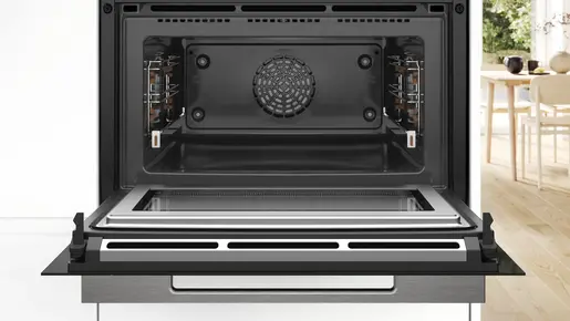 Bosch ugradna kompaktna rerna sa mikrotalasnom funkcijom CMG778NB1