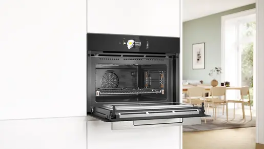 Bosch ugradna kompaktna rerna sa mikrotalasnom funkcijom CMG778NB1