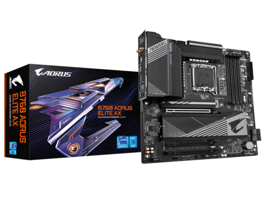Matična ploča Gigabyte B760 AORUS ELITE AX 1.0, Intel B760, LGA1700, ATX