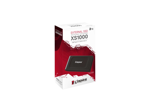 Eksterni SSD 2TB Kingston XS1000, USB-C, crni (SXS1000/2000G)