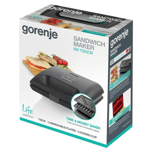 GORENJE SM 703 GCB Aparat za sendviče