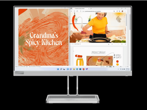 Monoitor 21.5 LENOVO L22i-40, FHD, IPS, 75Hzm 4ms, HDMI
