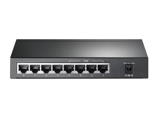 Switch TP-LINK TL-SG1008P Gigabit/8x RJ45/10/100/1000Mbps/4x PoE/Desktop metalno kuciste