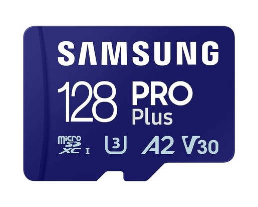 Memorijska kartica Samsung PRO Plus, microSDXC, 128GB, R180/W130 MB/s, U3 (MB-MD128SA)