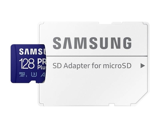 Memorijska kartica Samsung PRO Plus, microSDXC, 128GB, R180/W130 MB/s, U3 (MB-MD128SA)