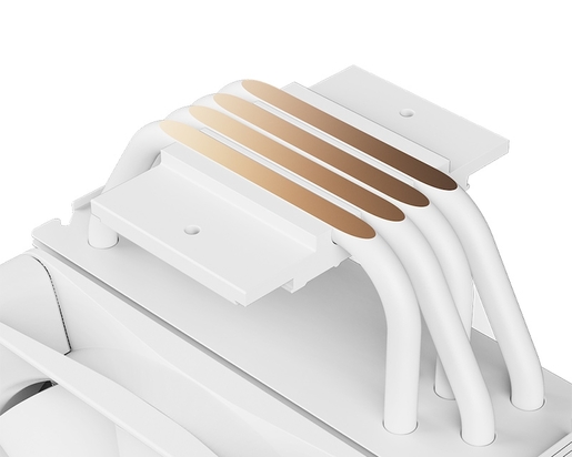 Procesorski kuler NZXT T120, beli (RC-TN120-W1)