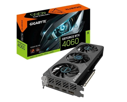 Grafička karta Gigabyte nVidia GeForce RTX 4060 EAGLE OC 8GB GDDR6, 2x DisplayPort, 2x HDMI
