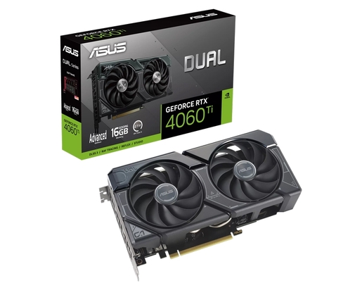 Grafička karta Asus Dual nVidia GeForce RTX 4060 Ti Advanced Edition 16GB GDDR6, 3x DisplayPort, 1x HDMI