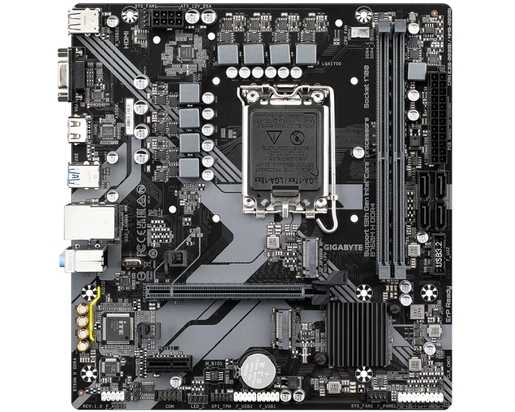 Matična ploča Gigabyte B760M H DDR4 rev. 1.x, Intel B760, LGA1700, mATX