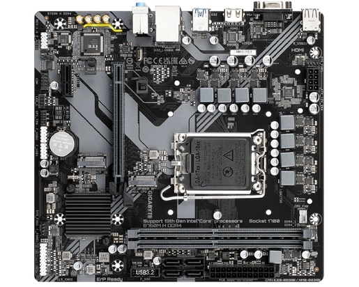 Matična ploča Gigabyte B760M H DDR4 rev. 1.x, Intel B760, LGA1700, mATX