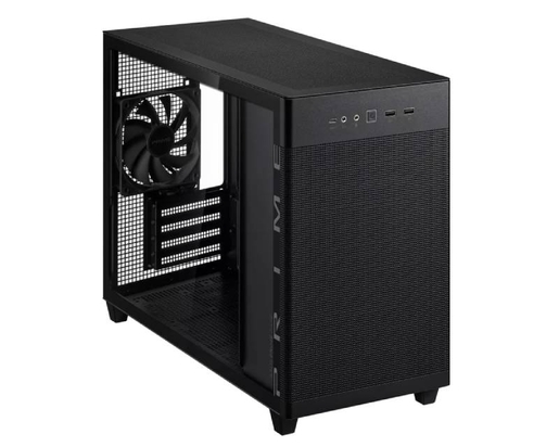 Kućište Asus Prime AP201 Tempered Glass, crno