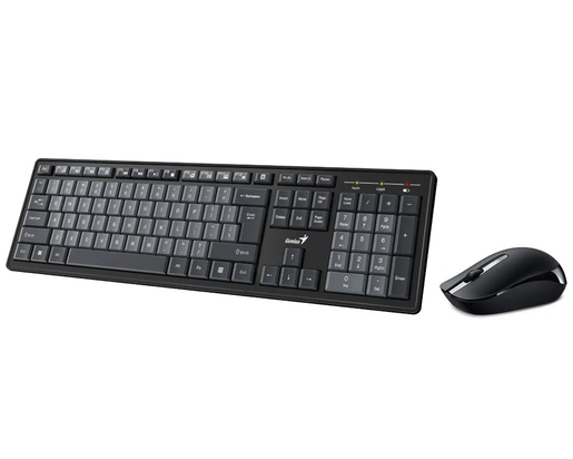 GENIUS Smart KM-8200 Wireless USB US crna tastatura + miš