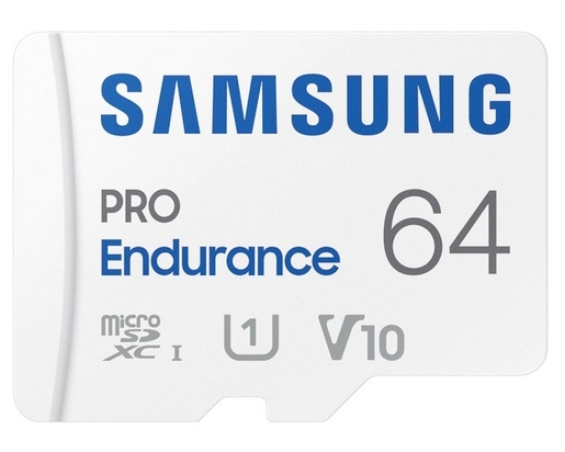 Memorijska kartica Samsung PRO Endurance, microSDXC, 64GB, R100/W30 MB/s, U1 (MB-MJ64KA)