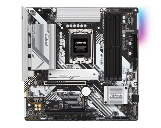 Matična ploča ASRock B760M PRO RS, Intel B760, LGA1700, mATX