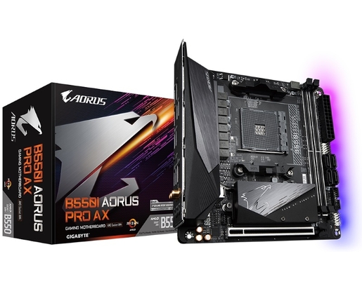 Matična ploča Gigabyte B550I AORUS PRO AX rev. 1.0, AMD B550, AM4, mITX
