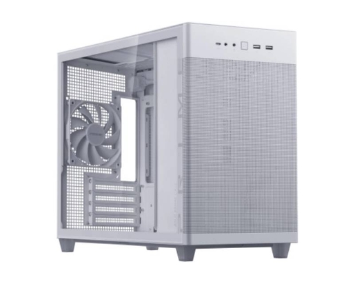 Kućište Asus Prime AP201 Tempered Glass, belo