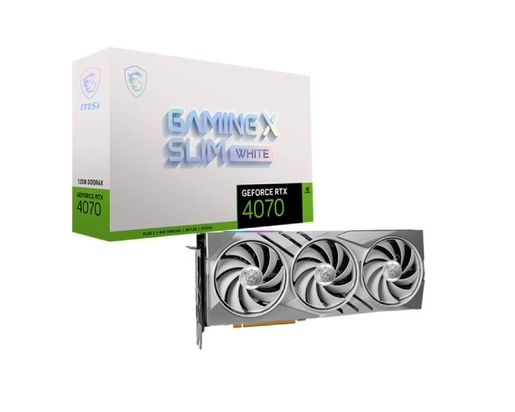 Grafička karta MSI nVidia GeForce RTX 4070 12GB 192bit RTX 4070 GAMING X SLIM WHITE 12G
