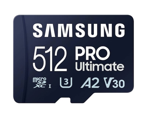 Memorijska kartica Samsung PRO Ultimate, microSDXC, 512GB, R200/W130 MB/s, U3 (MB-MY512SA)