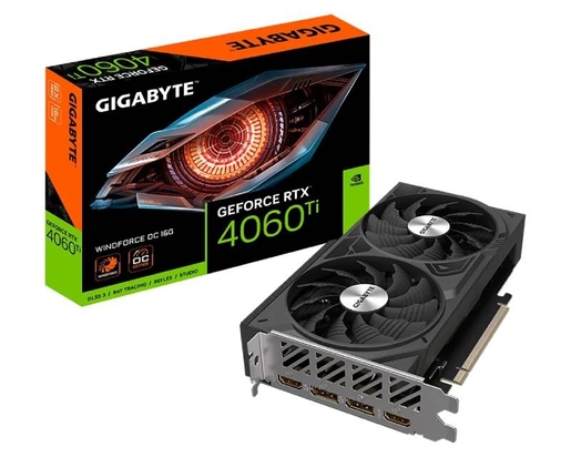 Grafička karta Gigabyte nVidia GeForce RTX 4060 Ti WindForce OC 16GB GDDR6, 2x DisplayPort, 2x HDMI