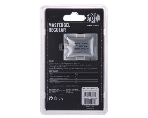 Termalna pasta Cooler Master New MasterGel Regular, 1.5ml (MGX-ZOSG-N15M-R2)