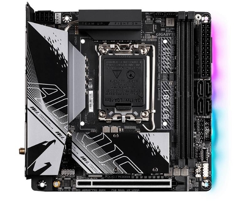 Matična ploča Gigabyte B760I AORUS PRO DDR4 rev. 1.x, Intel B760, LGA1700, mITX