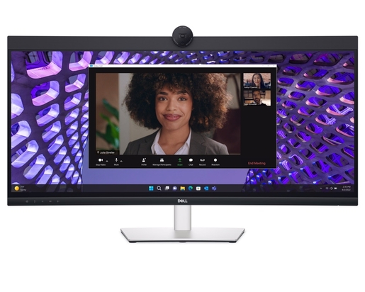 Monitor 34.1 DELL P3424WEB, WQHD, IPS, zakrivljeni, 60Hz, 5ms, HDMI, DP