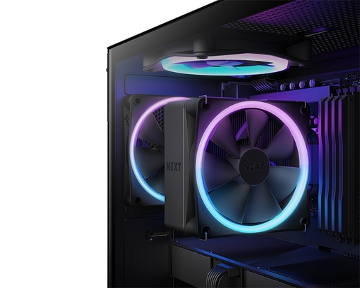 Procesorski kuler NZXT T120 RGB, crni (RC-TR120-B1)