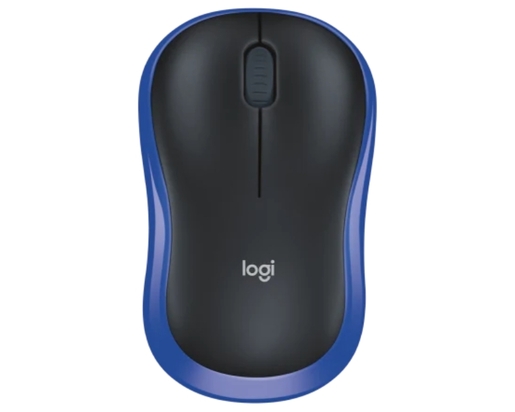 LOGITECH M185 Wireless plavi miš Retail