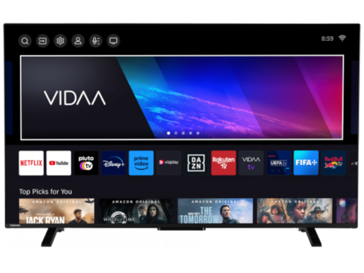 TOSHIBA QLED TV 55QV2363DG, 4K Ultra HD, Smart TV, VIDAA OS, Dolby Audio, Dolby Vision HDR