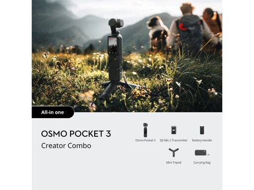 Akciona kamera DJI Osmo Pocket 3 Creator Combo