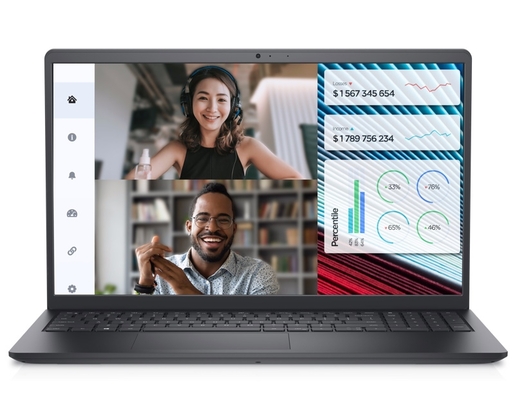 Laptop DELL Vostro 3520, 15,6 FHD 120Hz, Intel Core i3-1215U, 8GB RAM, 512GB SSD
