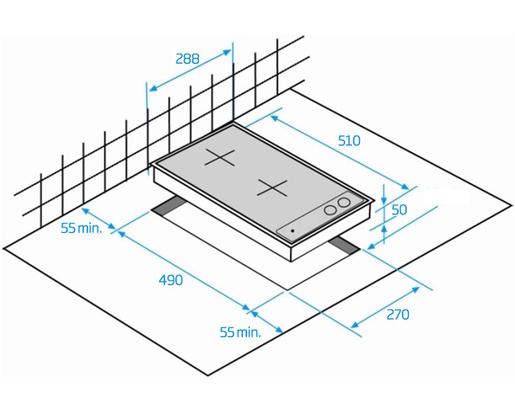 BEKO ugradna ploča HDMI 32400 DT